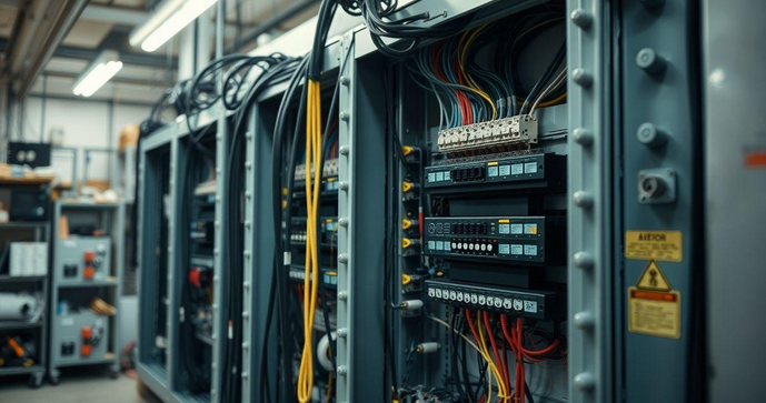 Montagem de Quadro Elétrico Industrial