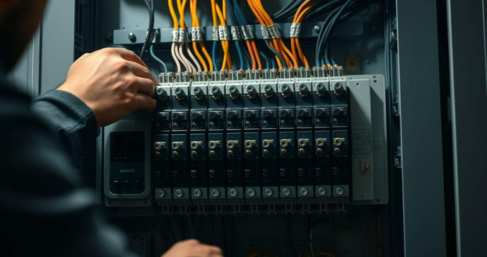 Montagem de Quadro de Distribuição Trifásico: Segurança e Eficiência Montagem de Quadro de Distribuição Trifásico: Segurança e Eficiência