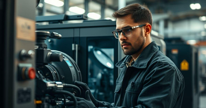 Manutenção de automação para sistemas eficientes e duradouros