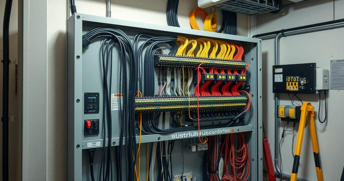 Montagem de quadro elétrico com barramento: passo a passo completo Montagem de quadro elétrico com barramento: passo a passo completo