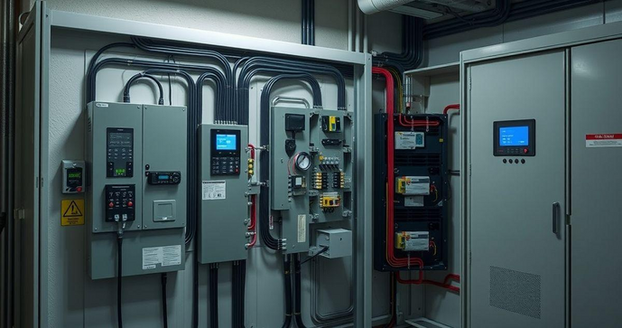 Montagem de quadro elétrico com DR e DPS para segurança e eficiência Montagem de quadro elétrico com DR e DPS para segurança e eficiência