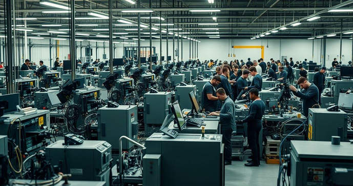 Como a Programação de Máquinas Industriais Revoluciona a Produção Como a Programação de Máquinas Industriais Revoluciona a Produção