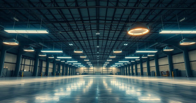 Projeto de iluminação industrial: Economia e Segurança Projeto de iluminação industrial: Economia e Segurança