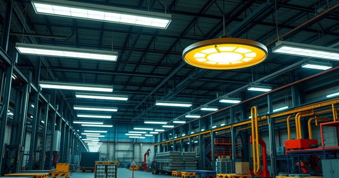 Iluminação Industrial: Transforme Seu Espaço com Projetos Inovadores e Eficientes