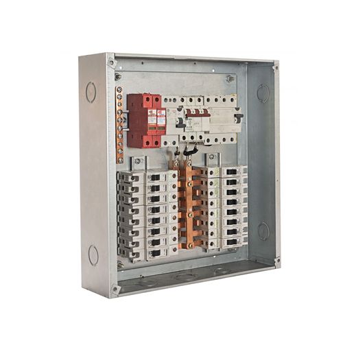 Montagem de quadro de distribuição com dr