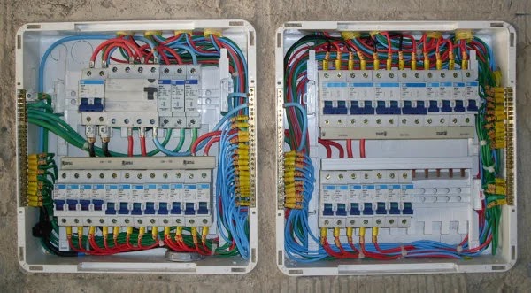 Montagem de quadro elétrico